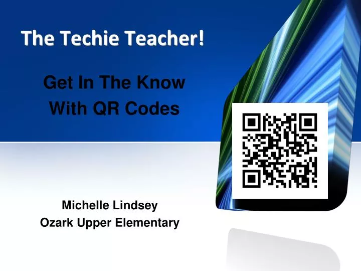 the techie teacher