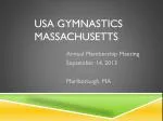 USA Gymnastics massachusetts