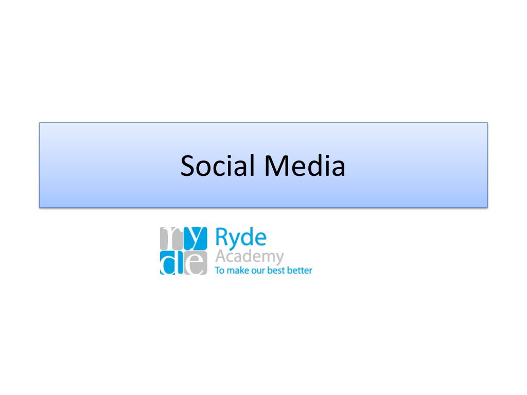 PPT - Social Media PowerPoint Presentation, free download - ID:1845671