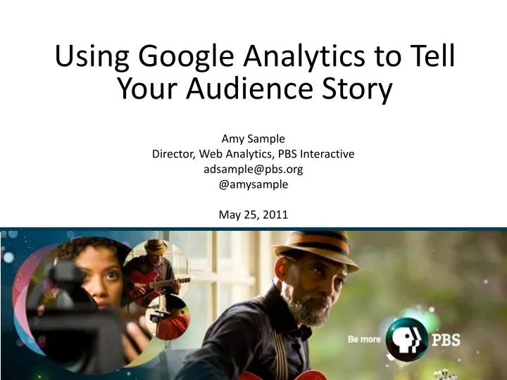 using google analytics to tell your audience story
