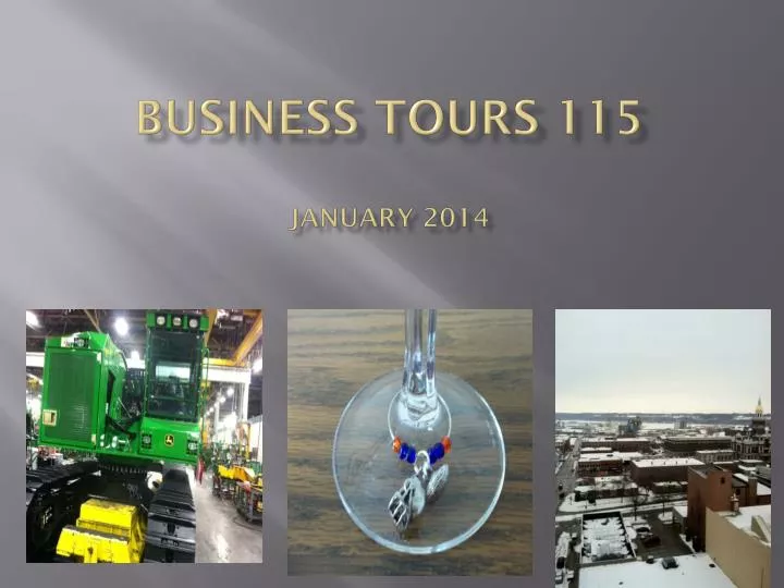 business tours 115 january 2014