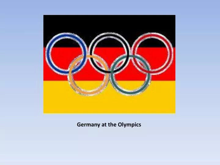 germany at the olympics