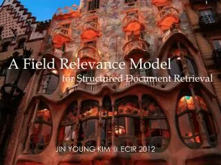 A Field Relevance Model