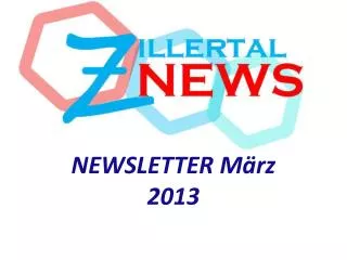 newsletter m rz 2013