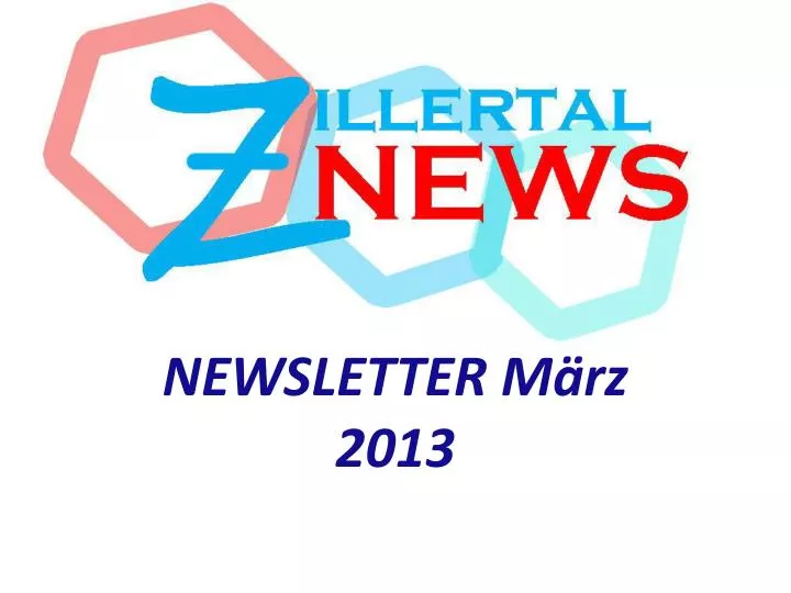 newsletter m rz 2013