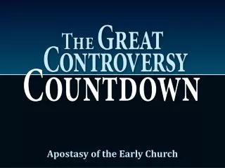 Apostasy of the Early Church