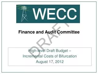 Finance and Audit Committee