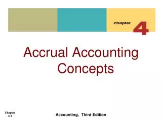 Accrual Accounting Concepts