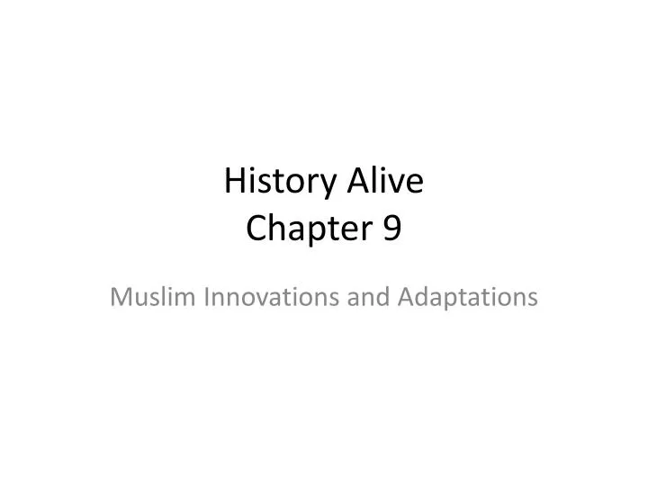 history alive chapter 9