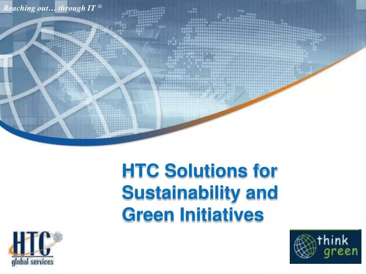 htc solutions for sustainability and green initiatives