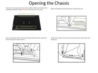 Opening the Chassis