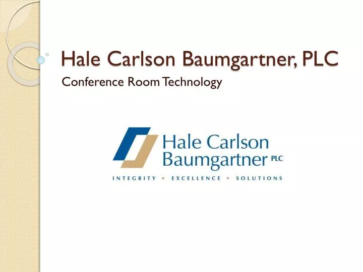 hale carlson baumgartner plc