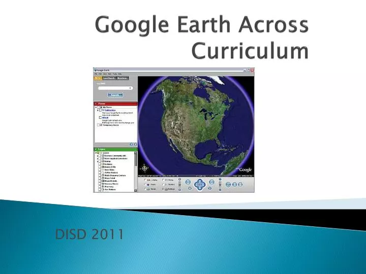 google earth across curriculum