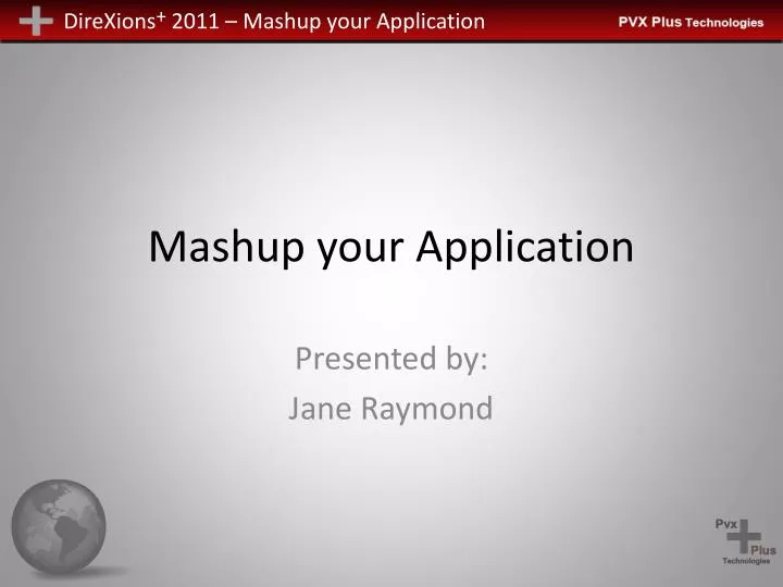 mashup your application