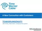 A New Connection with Customers - slide 1