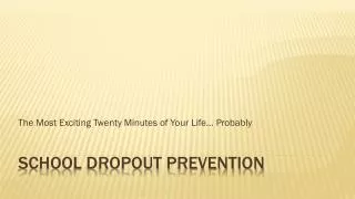 School Dropout Prevention