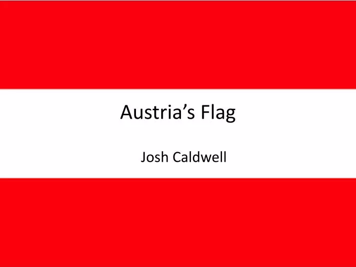 austria s flag