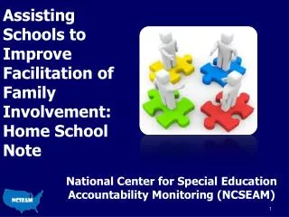 Assisting Schools to Improve Facilitation of Family Involvement: Home School Note