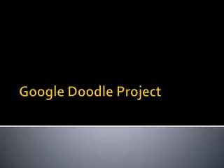 Google Doodle Project