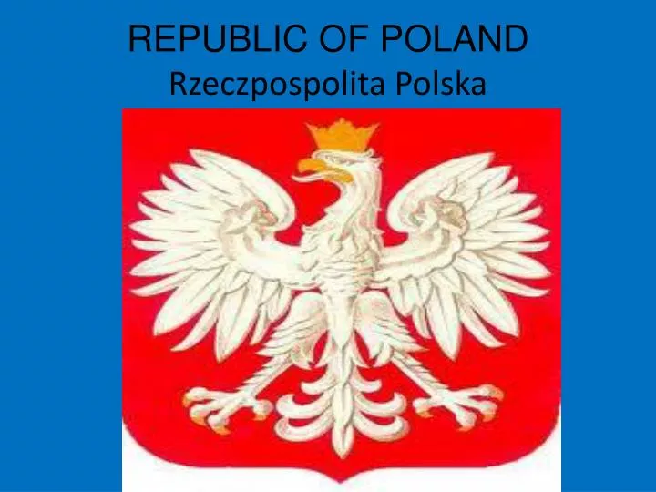 republic of poland rzeczpospolita polska