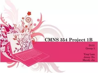 CMNS 354 Project 1B