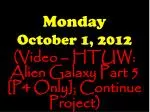 Discovering the Universe: Insights from Alien Galaxy Part 5 - slide 1