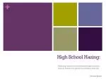 High School Hazing: - slide 1
