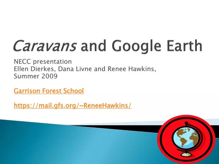 caravans and google earth