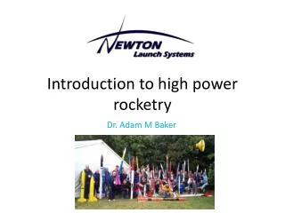 Introduction to high power rocketry