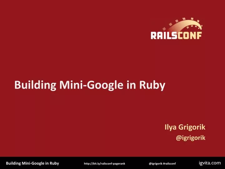 building mini google in ruby