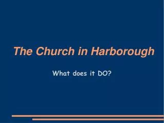 The Church in Harborough