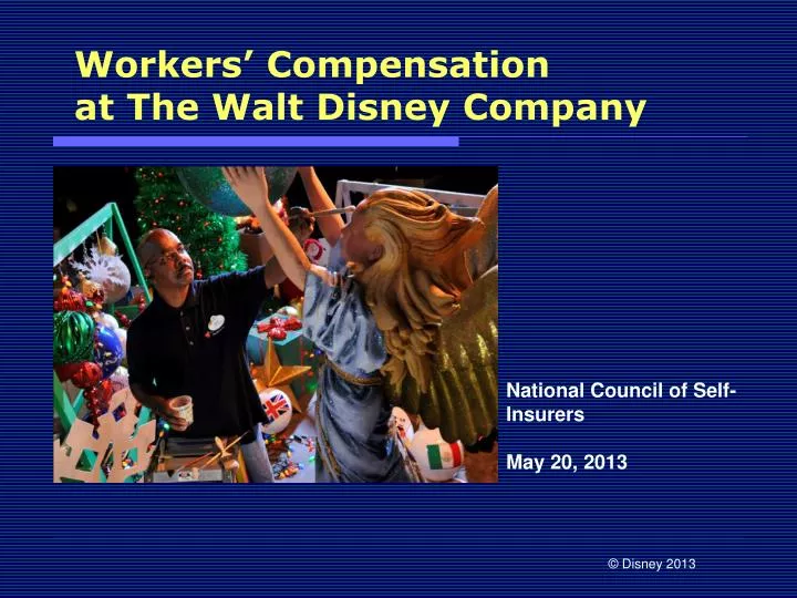 workers compensation at the walt disney company