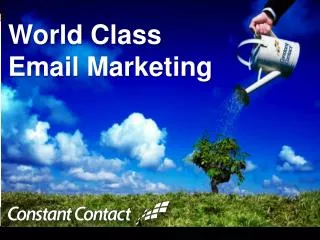 World Class Email Marketing