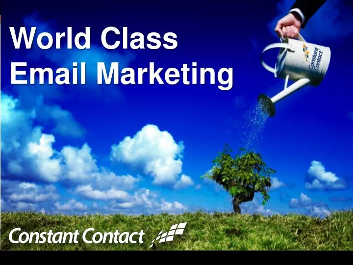 world class email marketing