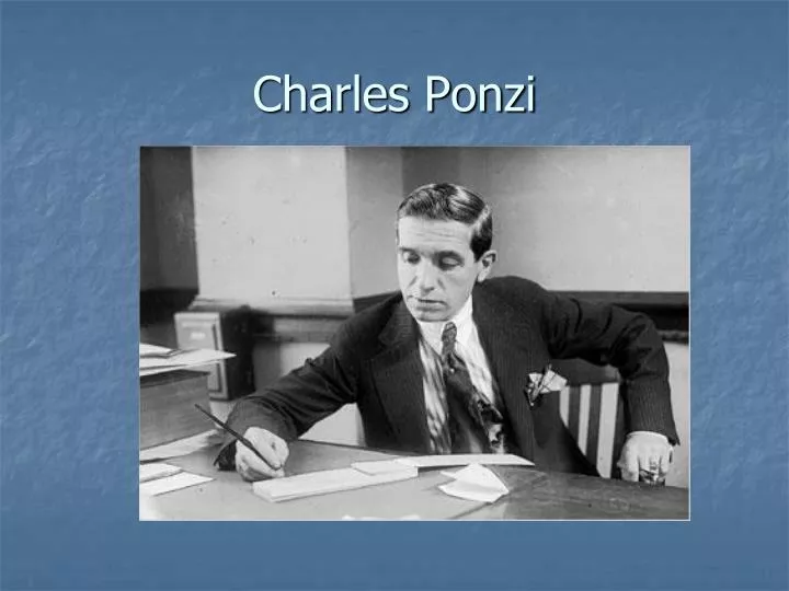 charles ponzi