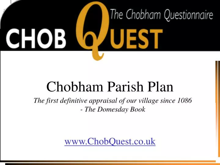 chobham parish plan
