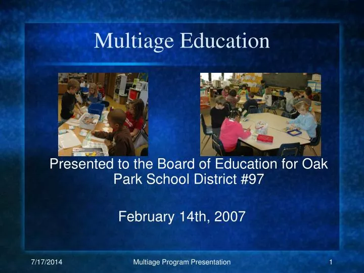 multiage education