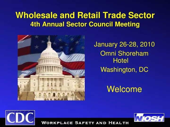 wholesale and retail trade sector 4th annual sector council meeting