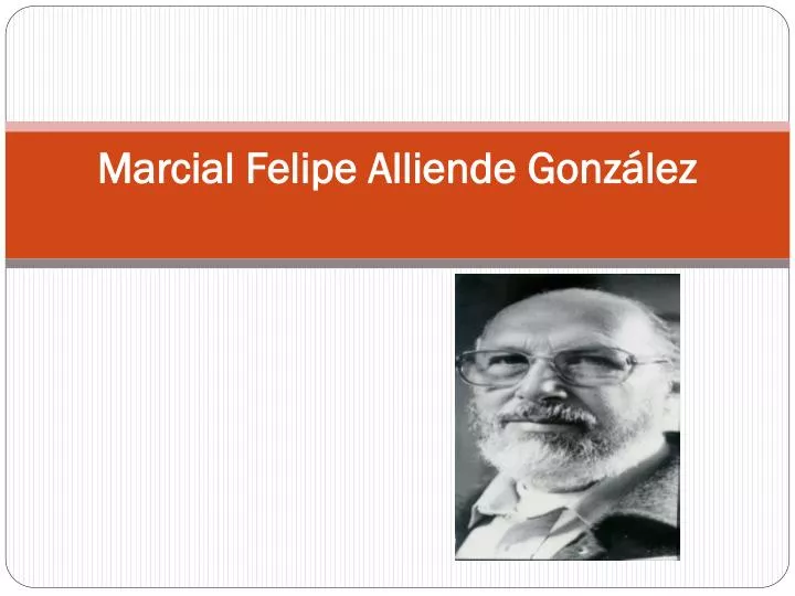 marcial felipe alliende gonz lez