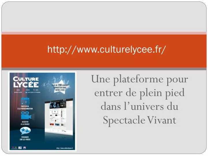 http www culturelycee fr