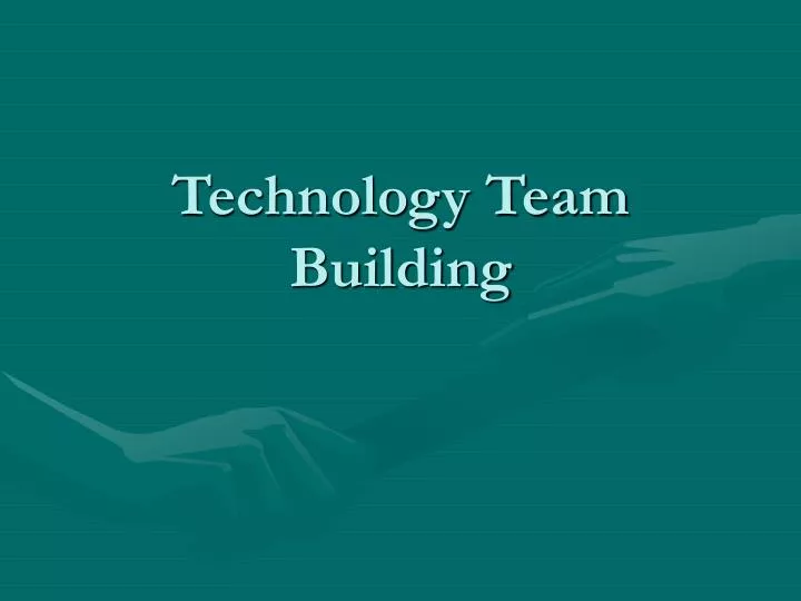 technology team building
