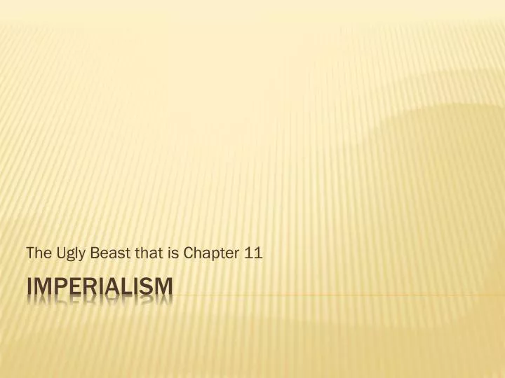 the ugly beast that is chapter 11