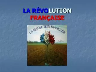 la r vo lution fran aise