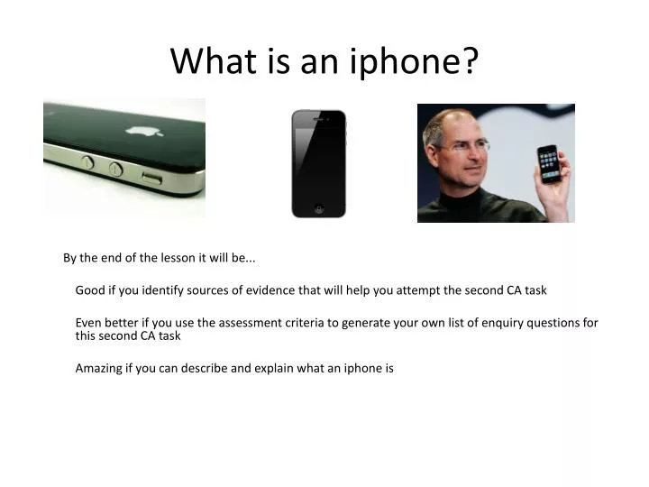 what is an iphone