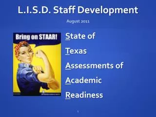 L.I.S.D. Staff Development