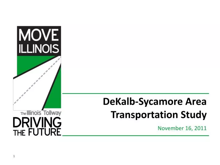 dekalb sycamore area transportation study