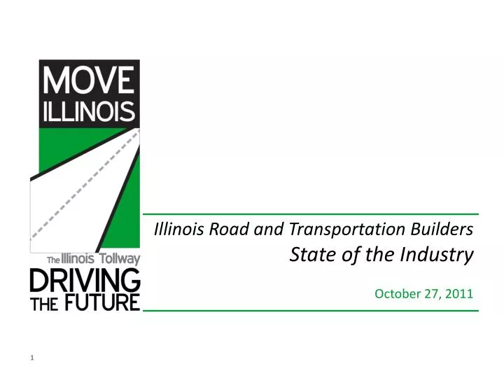 illinois road and transportation builders state of the industry