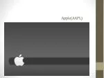 Apple(AAPL) - slide 1