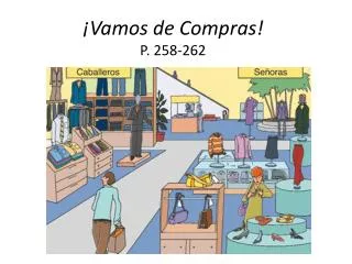 vamos de compras p 258 262