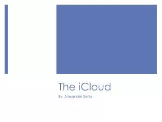 The iCloud